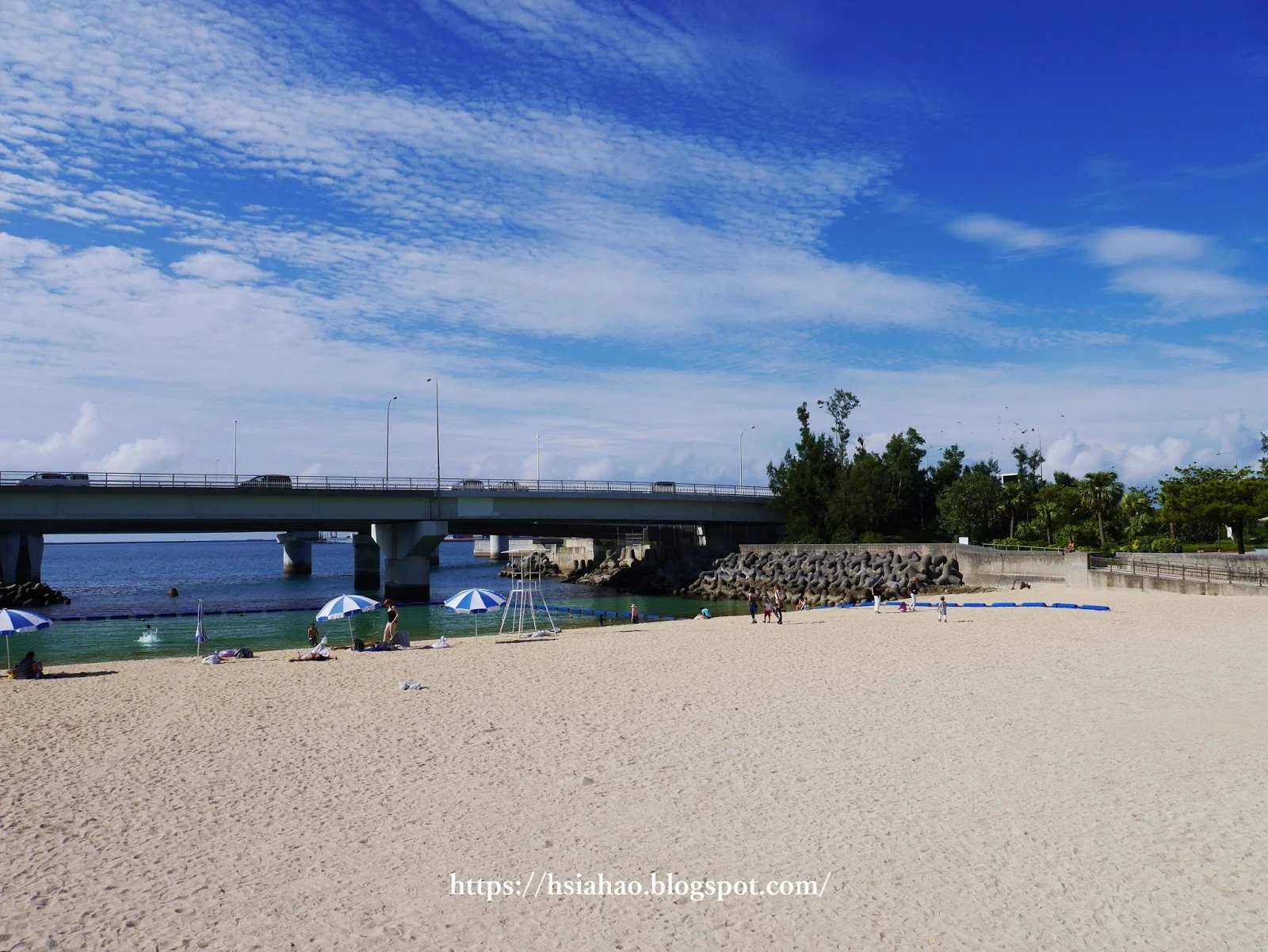 沖繩-那霸-景點-波之上海灘-自由行-旅遊-Okinawa-Naha-beach