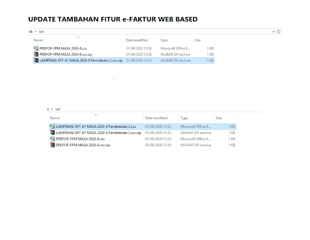 UPDATE Tambahan Fitur eFaktur WEB BASED Kantor