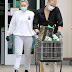 Miley Cyrus and Cody Simpson Shopping with Masks on!