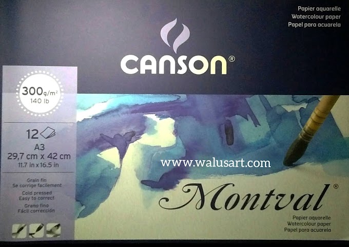 [REVIEW] Canson Montval Watercolor Paper