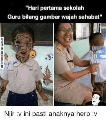 10 Meme 'Hari Pertama Masuk Sekolah' yang Malah Bikin Gemes Sama Gurunya