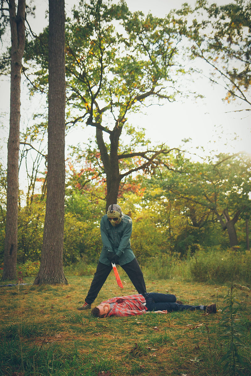 Engagement Photos Emulate Friday The 13th