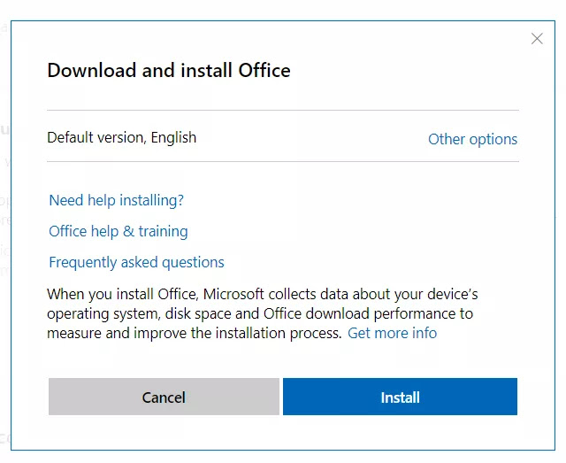 microsoft 365 free trial install options 2f22a1bc0d564cbf9c49b4911d4a454c