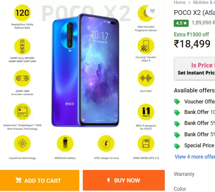 Best Smartphones Under 20000 in india
