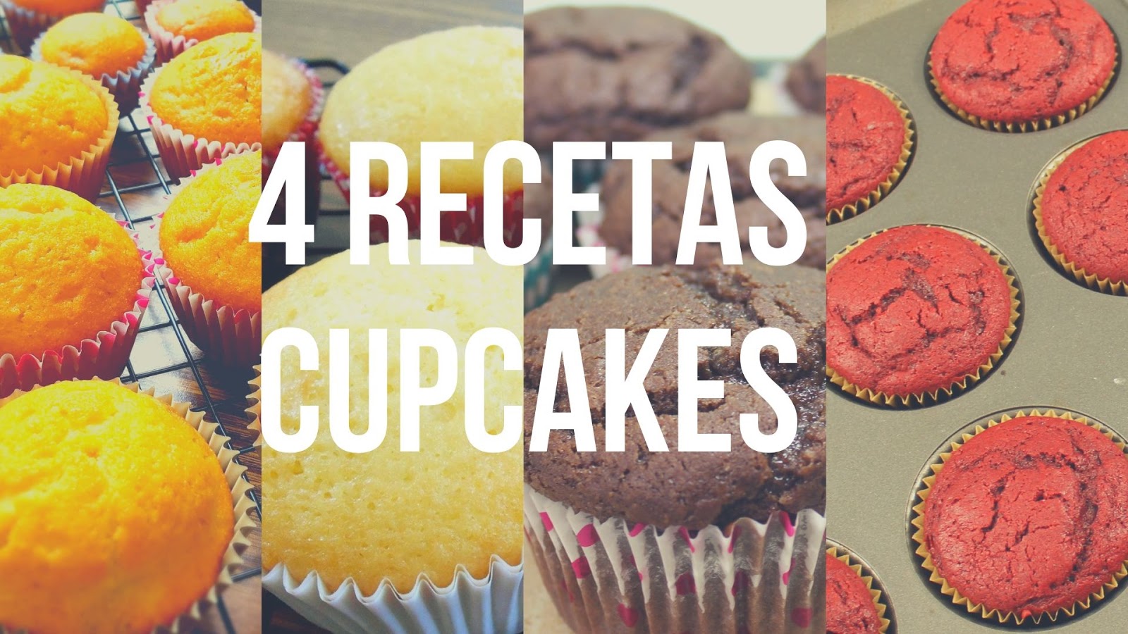 4 Recetas básicas para hacer Cupcakes esponjosos Natalia Salazar