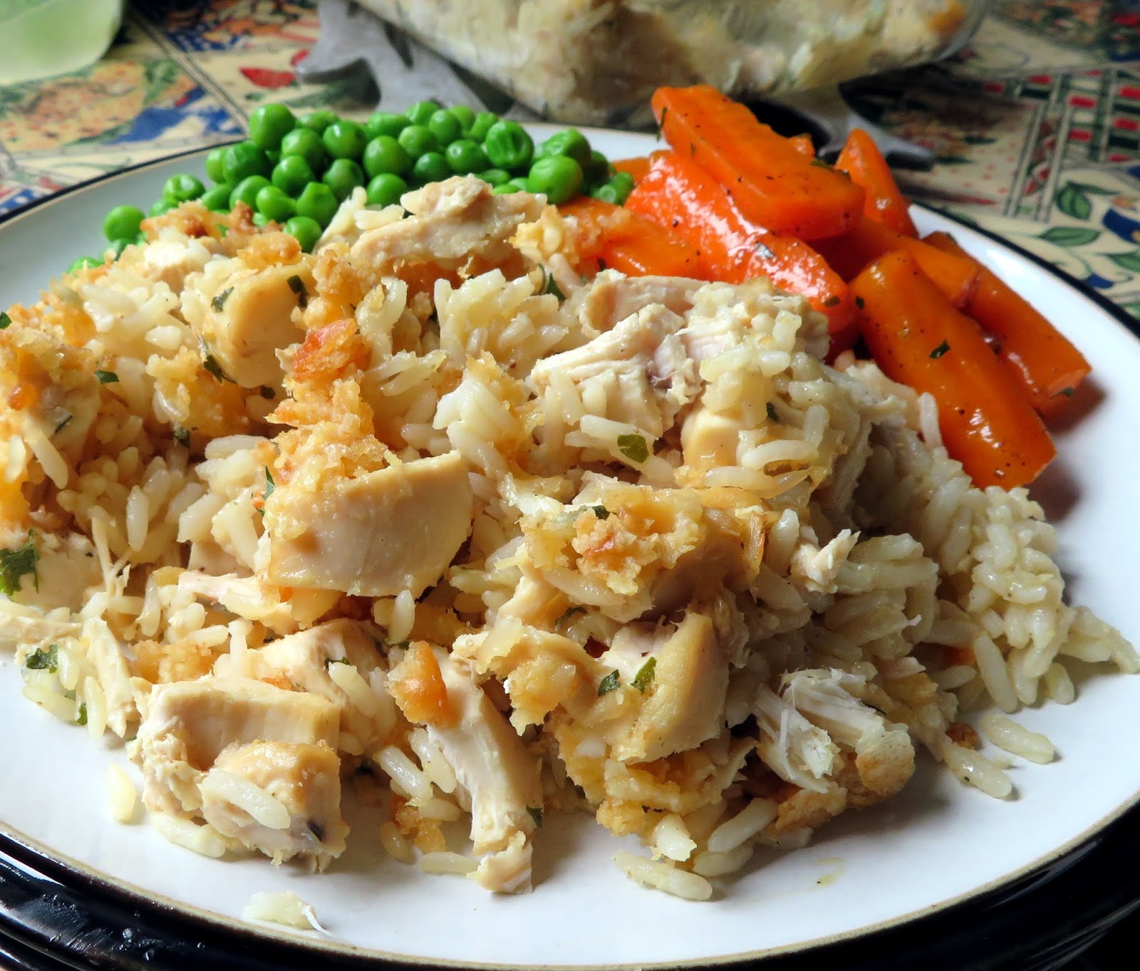 Garlic Cheddar Chicken & Rice Bake The English Kitchen