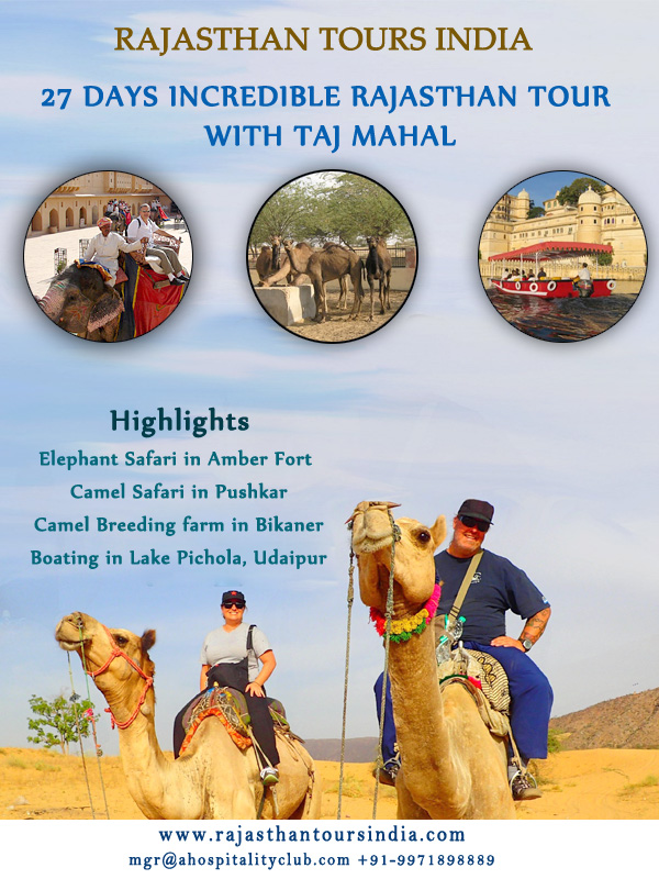 rajasthan tour how many days
