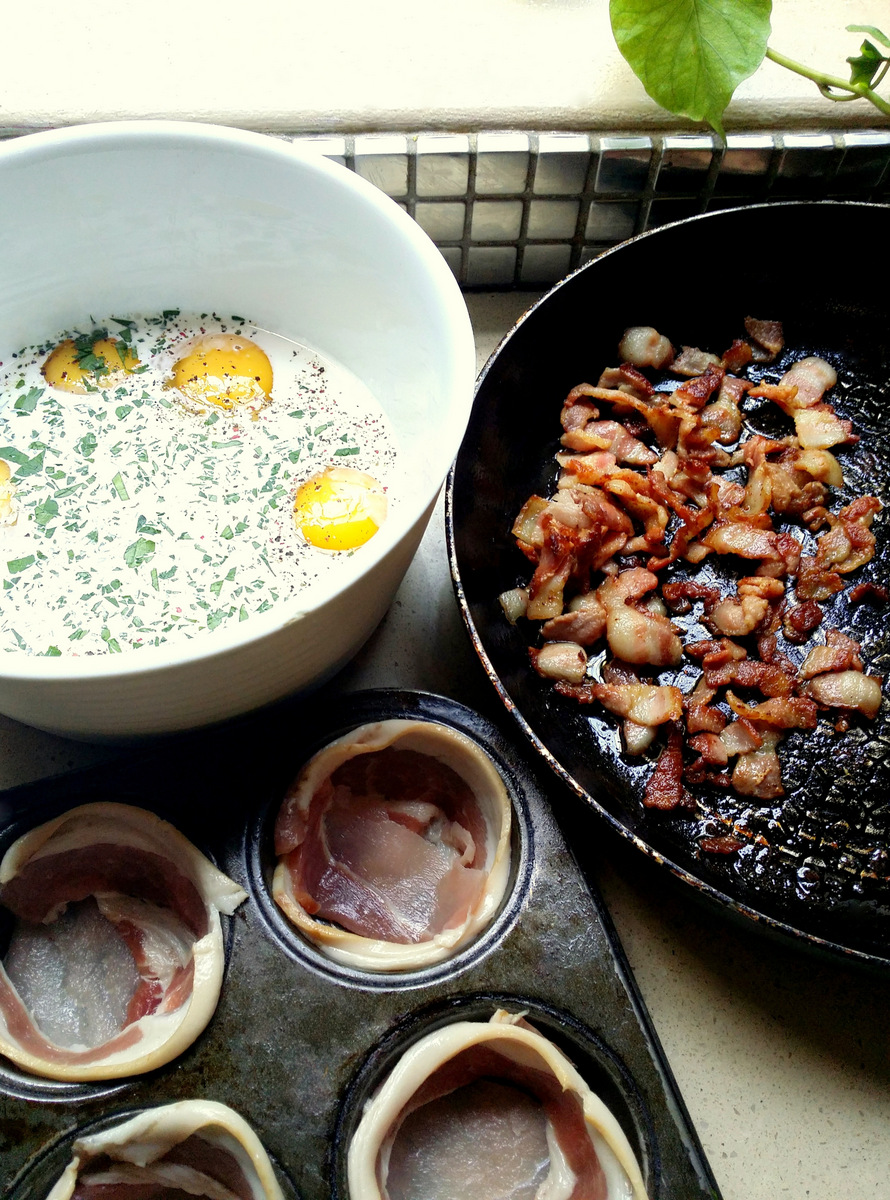 LowCarb DoubleBacon Cheese & Herb Mini Quiches Scrumptious South Africa