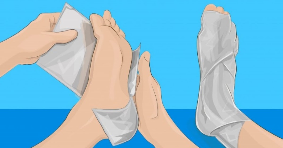 Wrap Your Feet In Aluminum Foil And Wait For 1 Hour! What Happens?