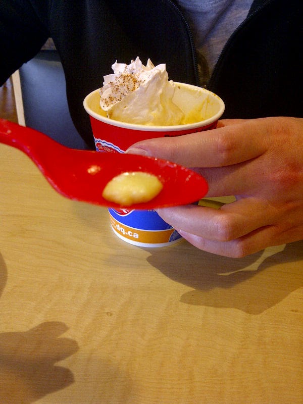Two Girls, One Scoop Review DQ Blizzard of the Month Pumpkin Pie
