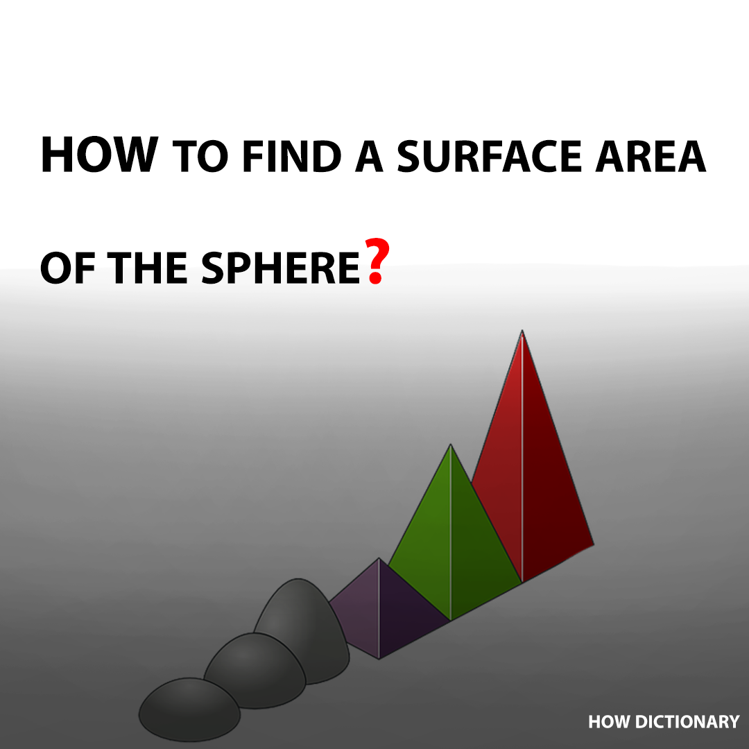 How to find a surface area of the Sphere