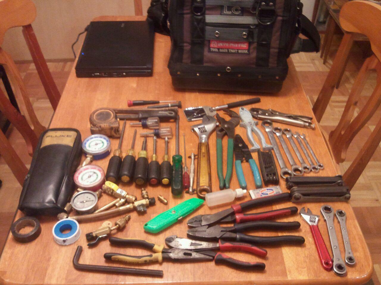 Veto Pro Pac LC Tool Bag for HVAC Tech. "