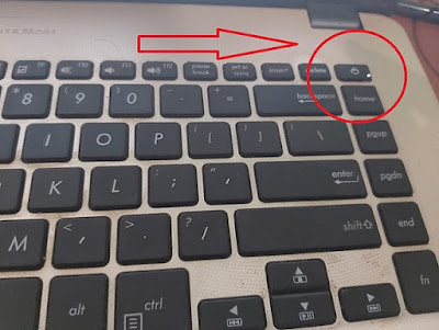 laptop tidak nyala