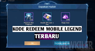 Kode Redeem Mobile Legends Terbaru Update Februari 2020
