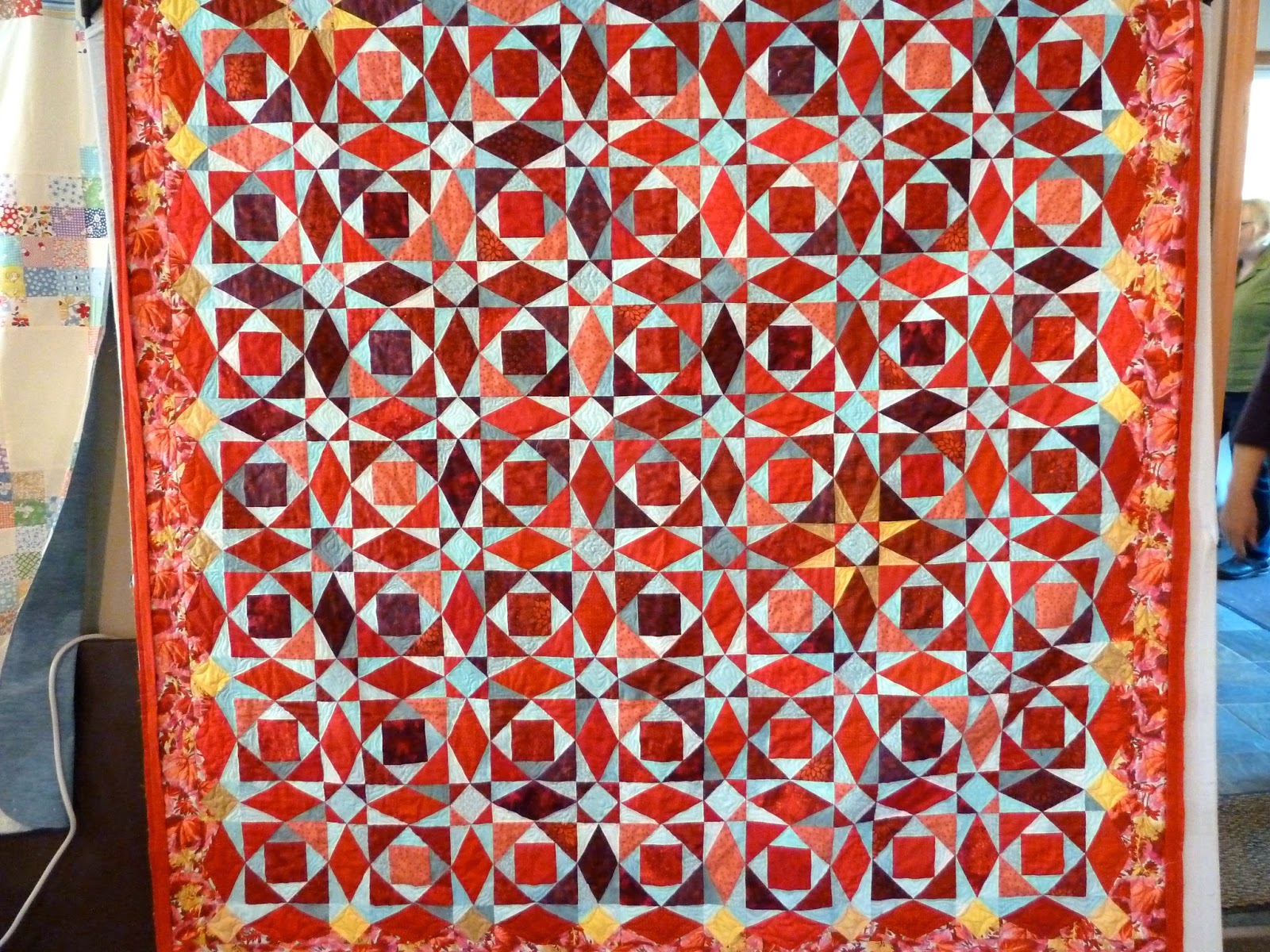 marie z johansen Quilt Retreat 2014 at Camp Burton, Vashon Island