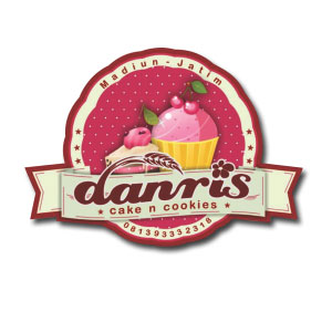 stiker-cake