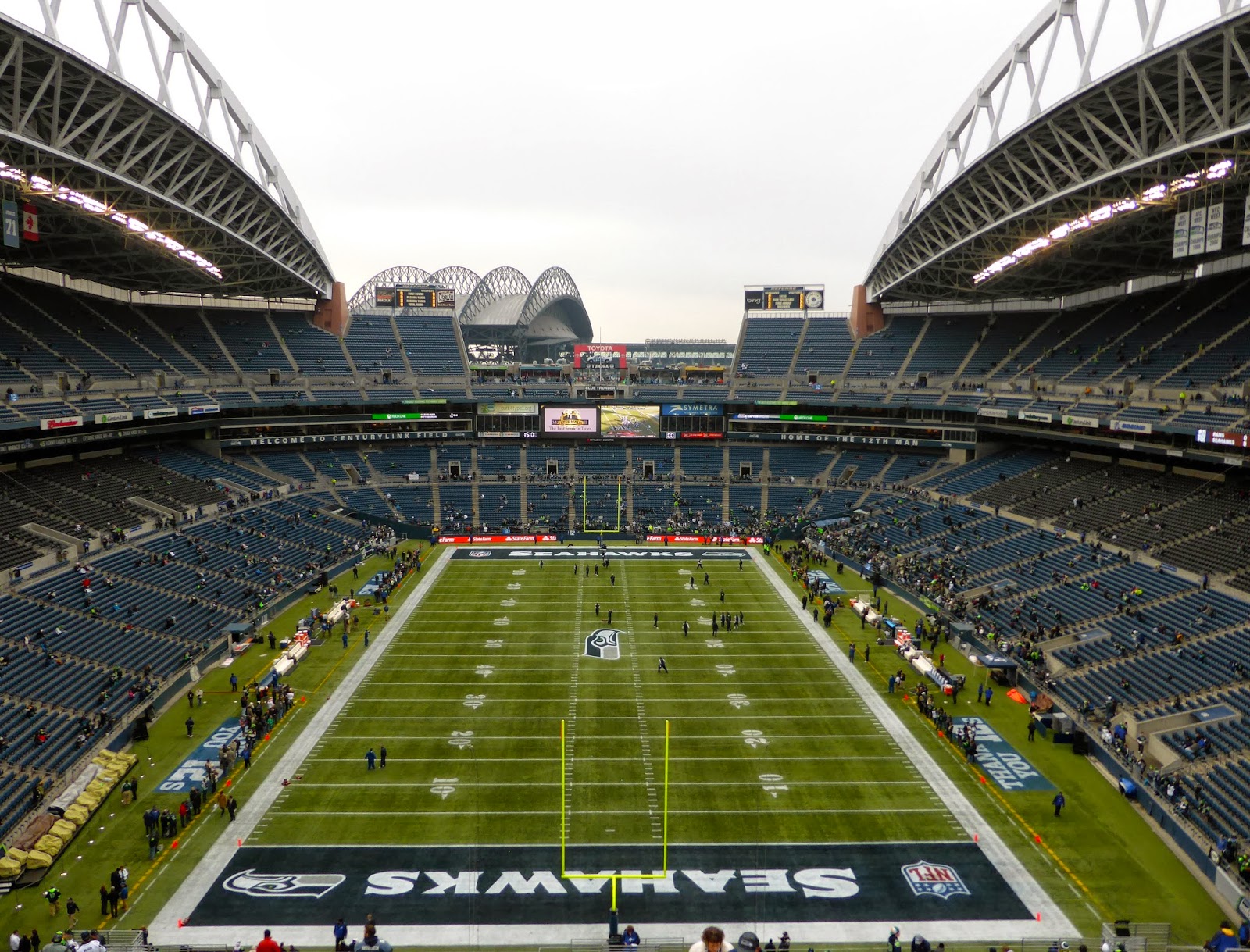 Sports Road Trips: St. Louis Rams 9 at Seattle Seahawks 27 - December 29, 2013