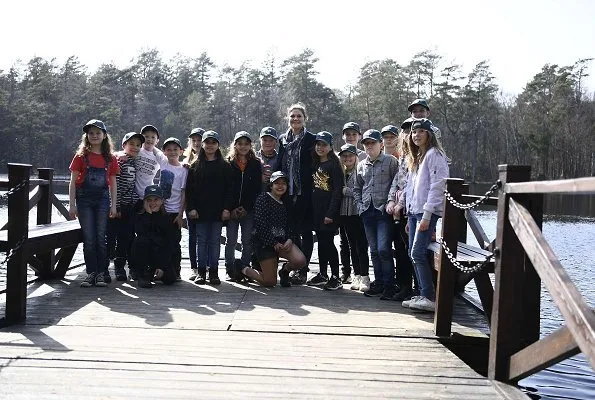 Crown Princess Victoria visited the Swedish Kennel Club, Birdwatching Tower, Japanese Garden, Ronneby OK, Swedish Society for Nature Conservation