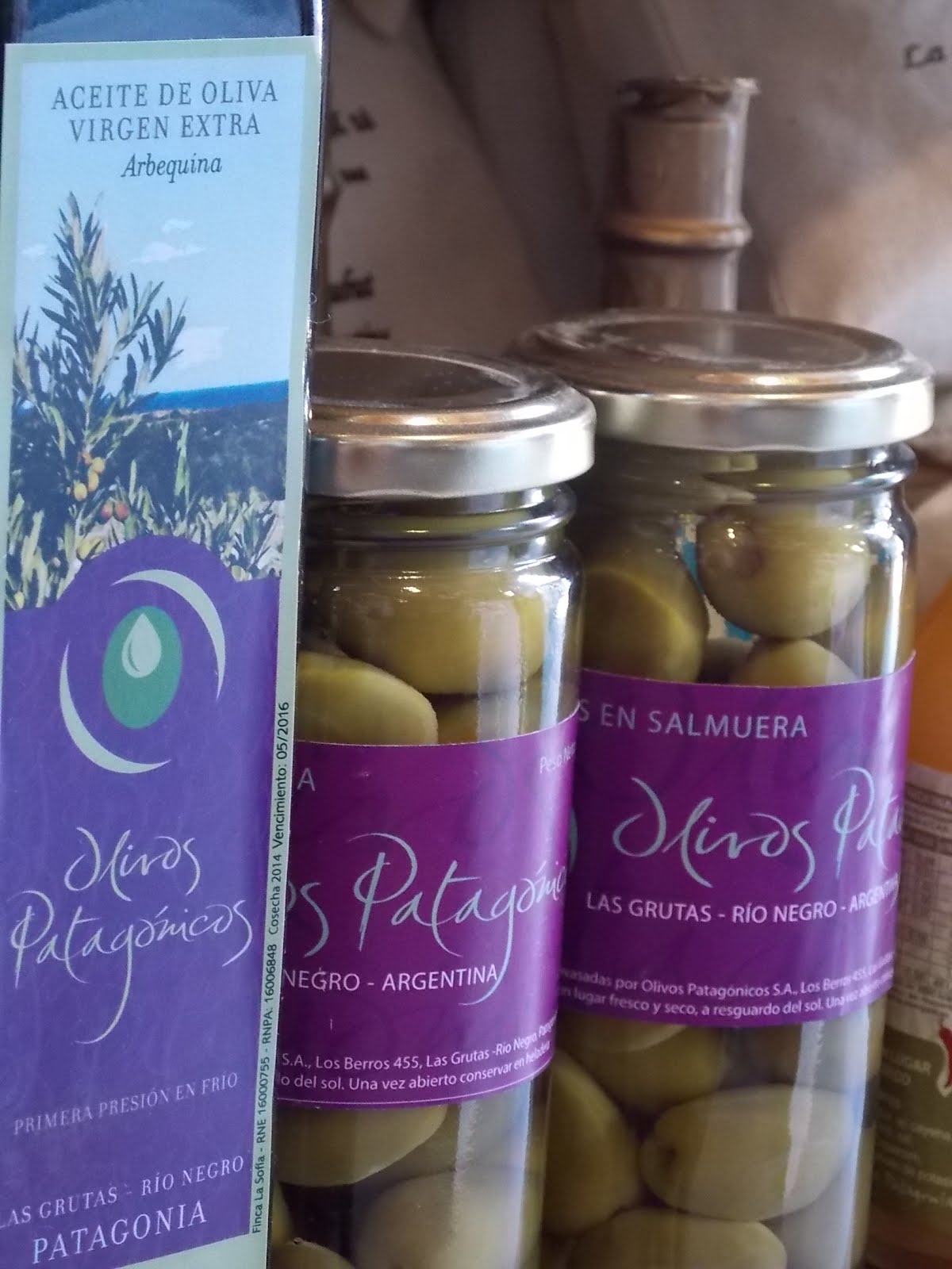Aceite de oliva y olivos de la zona
