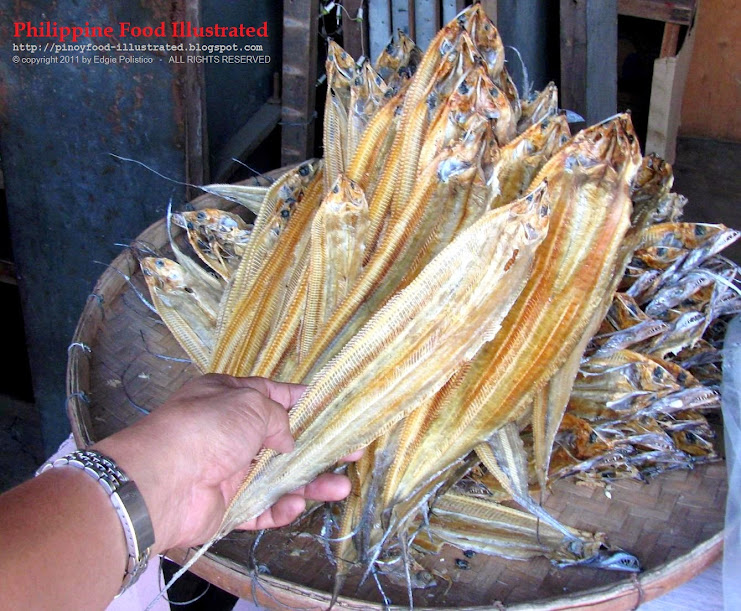 Philippine Food Illustrated espada (dried)