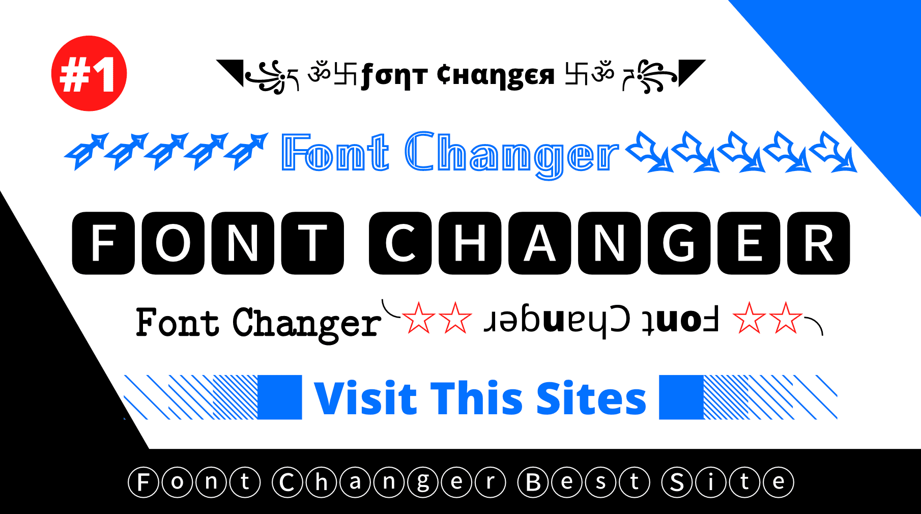 Cool Text Fonts Changer