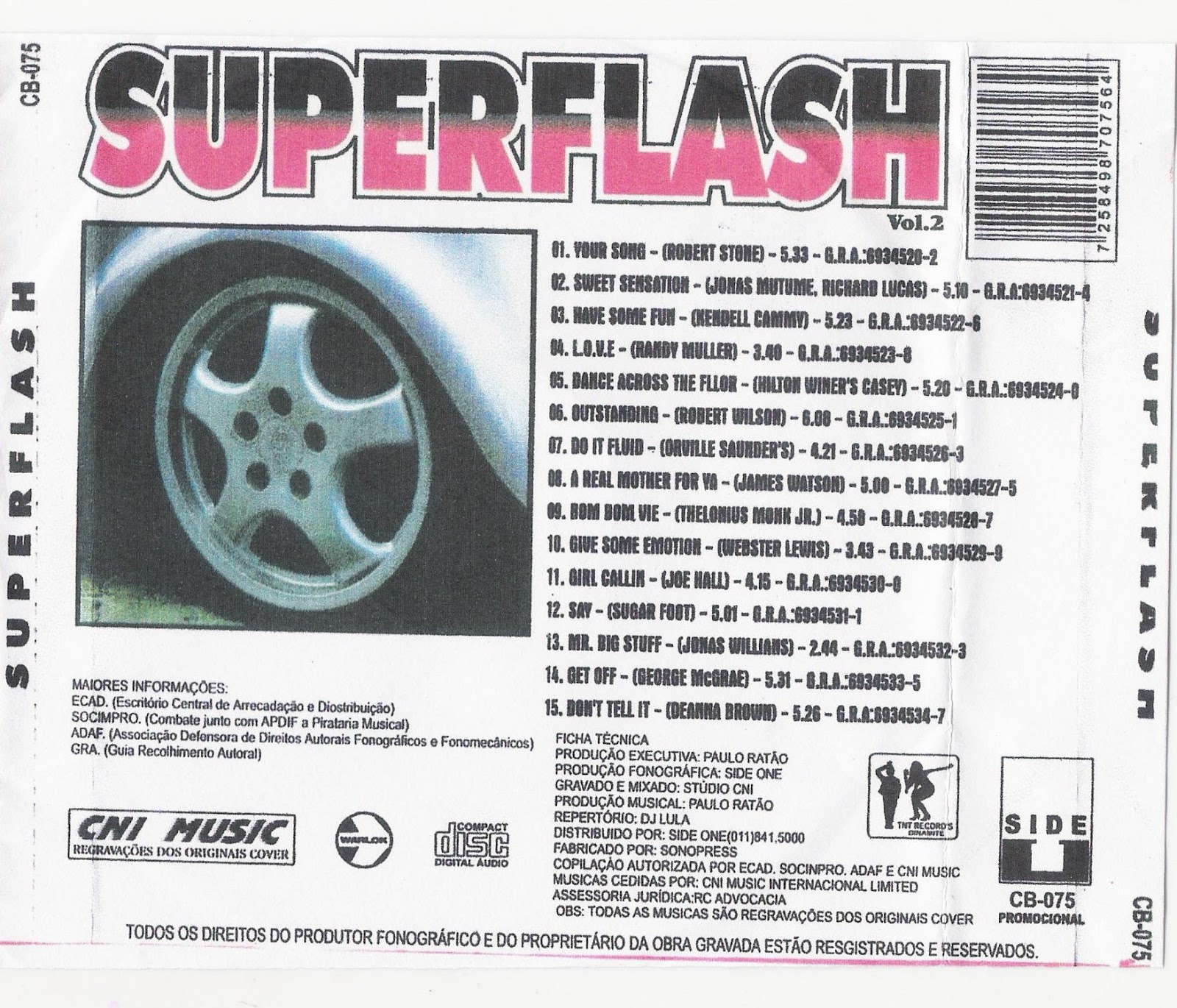 VA - Superflash - Vol. 2 - (CD Pirata) Capa