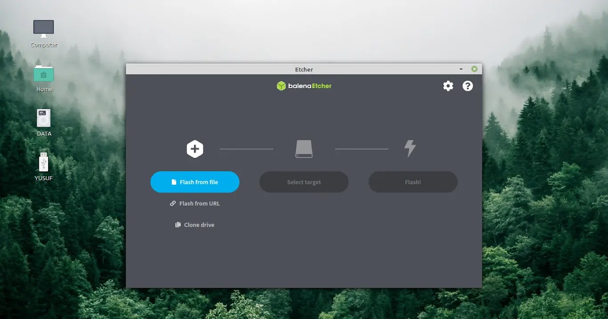 Etcher linux. Etcher linux