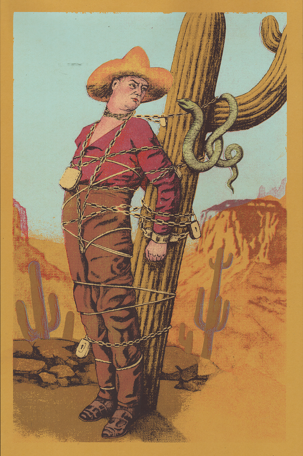 INSIDE THE ROCK POSTER FRAME BLOG Arna Miller & The Half and Half