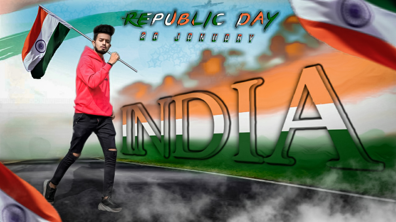 Picsart Happy Republic Day 26 January Special Photo Editing 2020 26 January 2020 India Photo Edit Ak Creation Pro picsart happy republic day 26 january