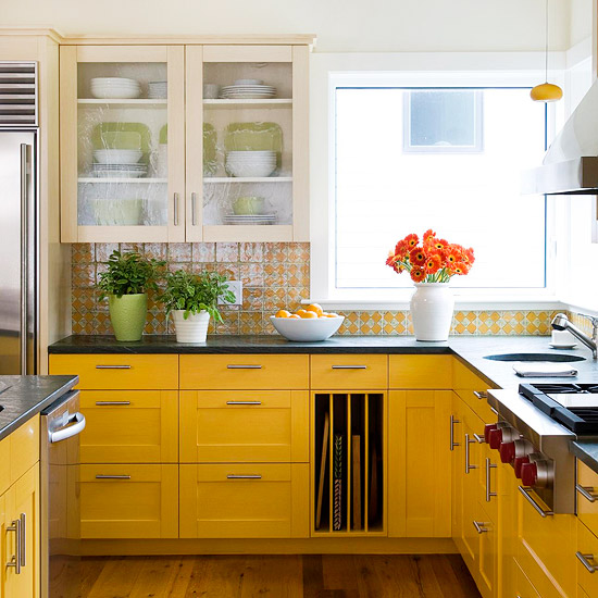 Backsplash Ideas For Yellow Kitchen
