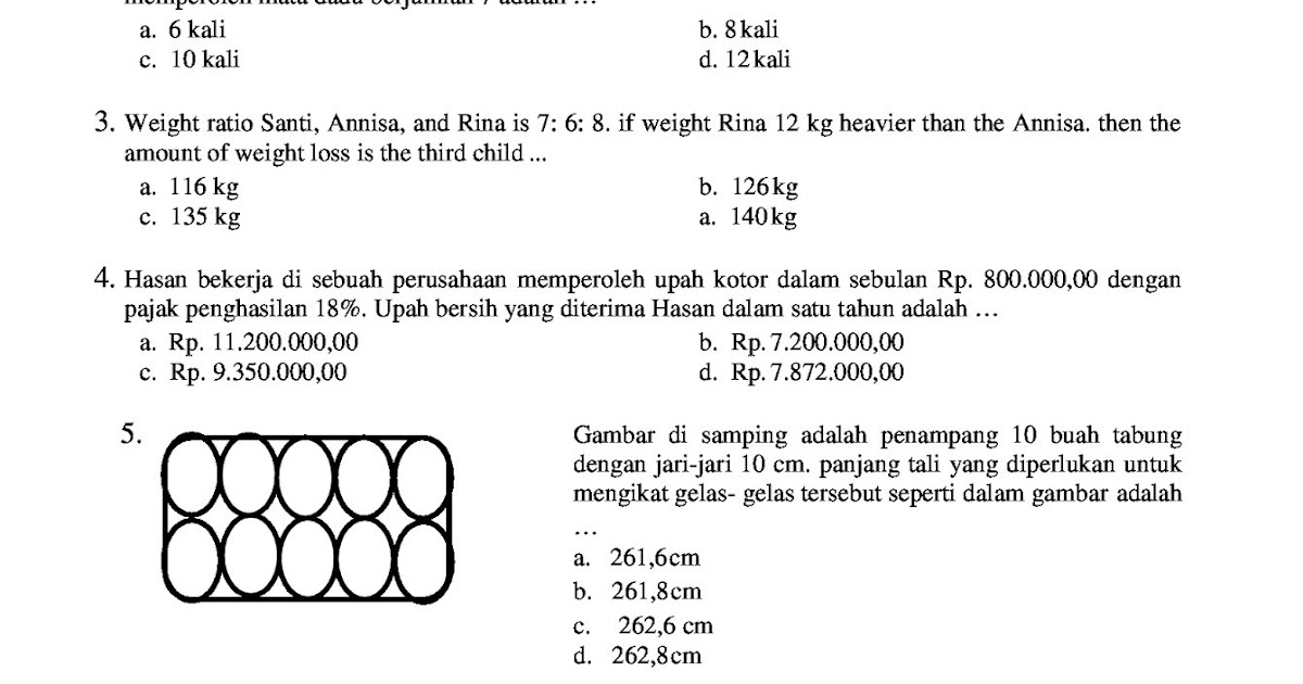Contoh Soal Psikotes Masuk Pesantren Cari Jawaban Contoh Soal Psikotes Masuk Pesantren Cari Jawaban