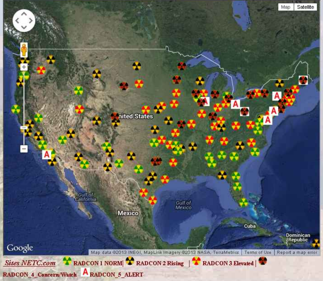 Nuke Pro Great Radiation Monitoring - Nuke Map