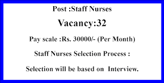 Staff Nurse Jobs with 30,000 Salary Per Month