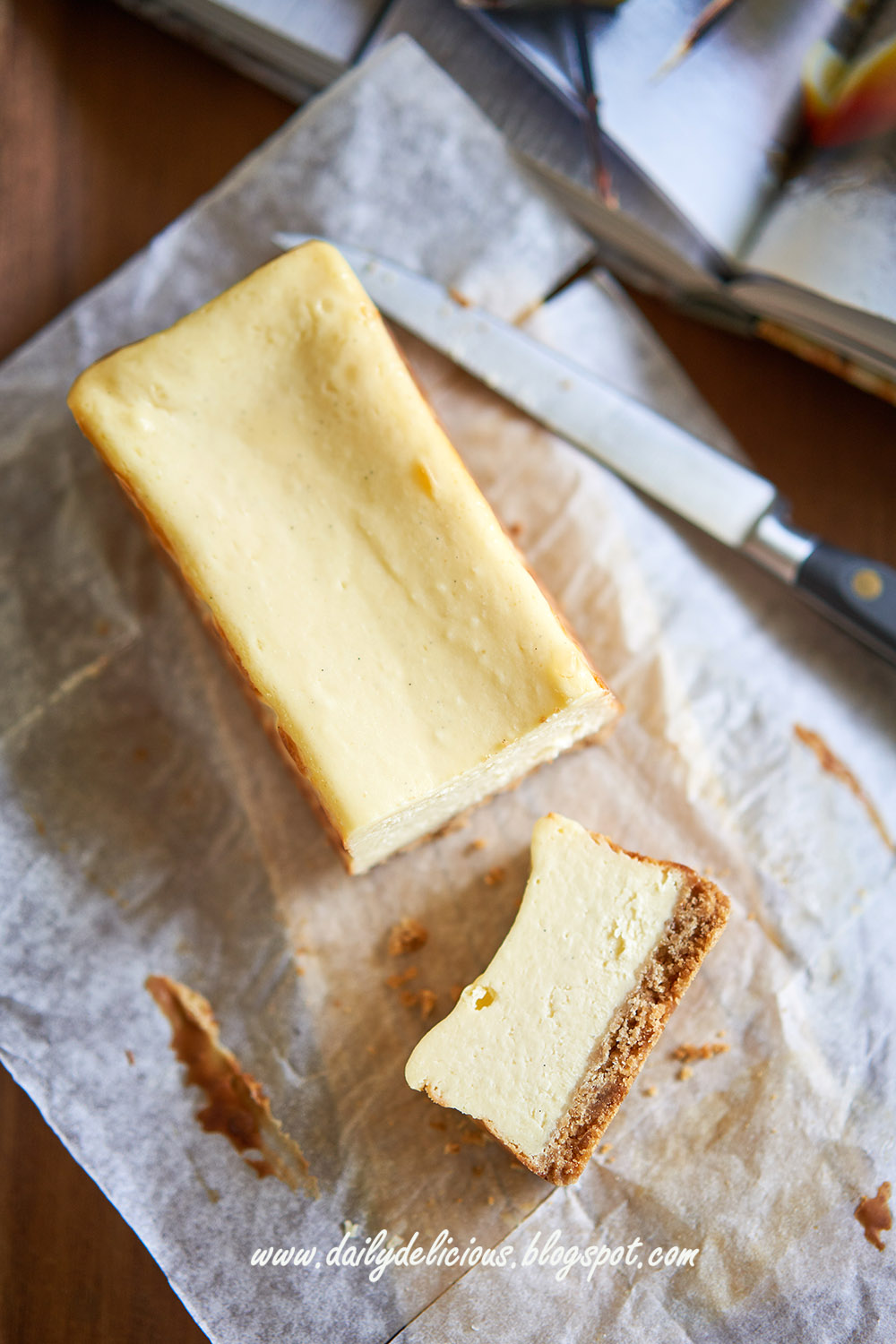 dailydelicious Parmesan Cheesecake