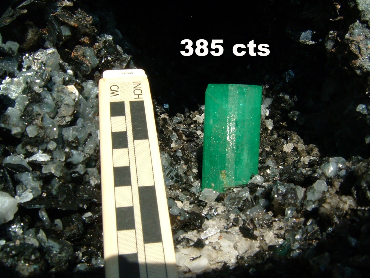 North Carolina Emeralds Spectacular 385carat Emerald Crystal