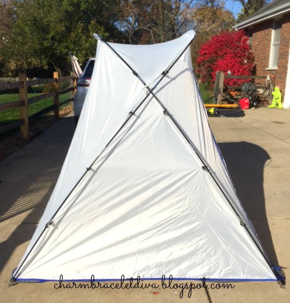 Our Hopeful Home Spray Painted Crib Turned Headboard and HomeRight