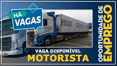 Vaga para Motorista