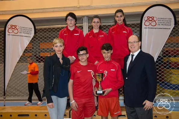 Princess Charlene and Prince Albert II of Monaco participated in the 3rd Princess Charlene Rally.