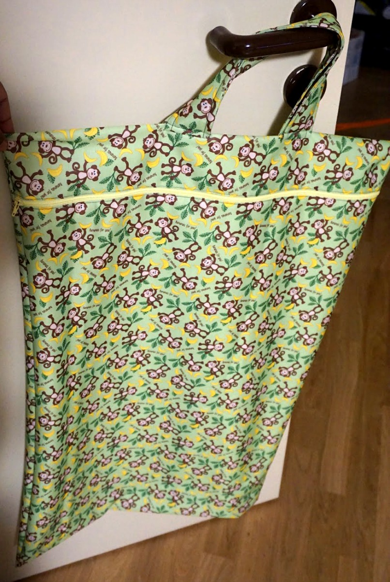 Reviews, Chews & HowTos Tutorial Sew a Huge Wet Bag