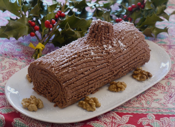 Bûche chocolat-marrons express de ma grand-mère - Amour De Cuisine