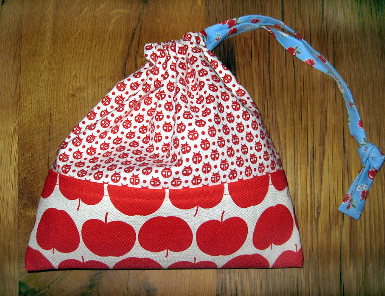 French Seams Drawstring Bag Tutorial Easy Step to Step DIY!