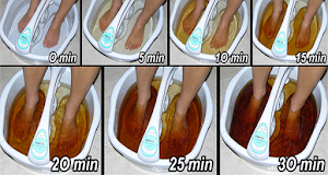 Voici comment détoxifier votre organisme par les  pieds en seulement 30 minutes