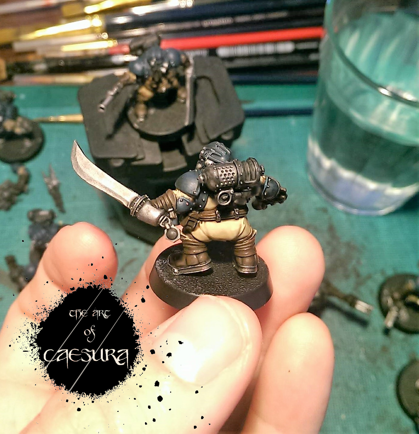 "From the City of Shadows" Arkanaut Company (Painting Part 1)
