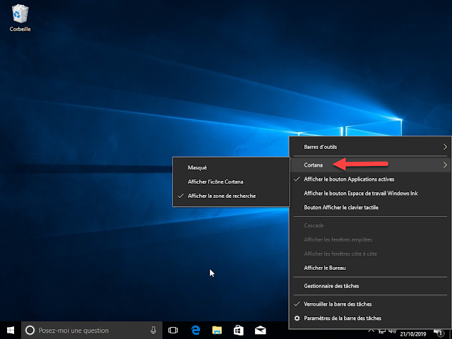Désactiver Cortana de Windows 10 avec la base de registre Désactiver, arrêter, Cortana, Windows 10, base de registre, regedit, trucs et astuces