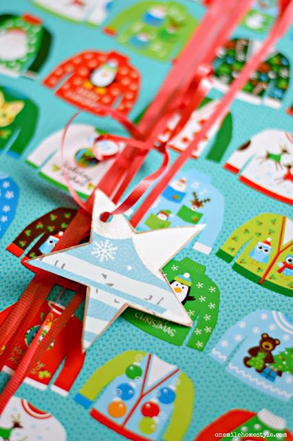 How to make your own holiday gift tags by up-cycling old Christmas cards.