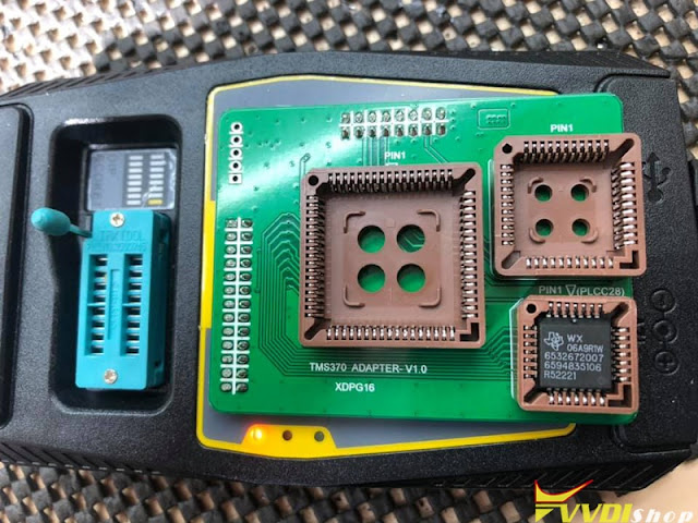 VVDI Prog Opel TMS370 Chip Not Connected 3