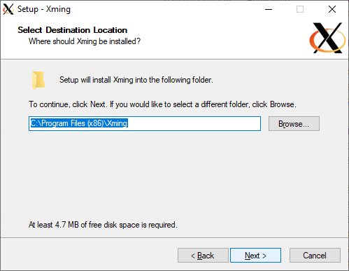 Xming X Server for Microsoft Windows