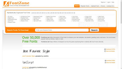 Kumpulan 13 Situs Download Font Gratis Siap Desain zotutorial.com