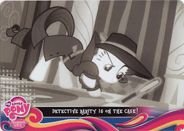 My Little Pony Detective Rarity on the Case Equestrian Friends Trading Card