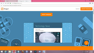 First Page Of Blogger.com This Page Show When You Go Blogger.com Without Sign In Gmail ID.